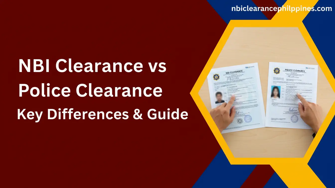 NBI Clearance vs Police Clearance Key Differences & Guide 2026