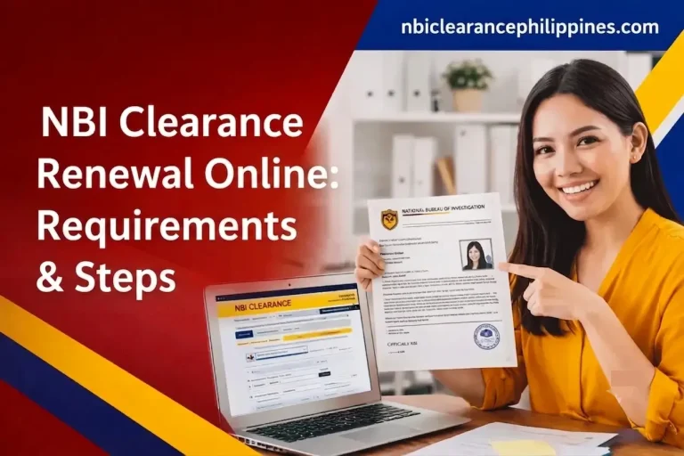 NBI Clearance Renewal Online 2026: Requirements & Steps