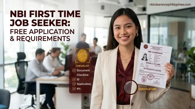 NBI First Time Job Seeker 2026: Free Application & Requirements
